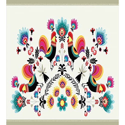 Housse de couette Coq multicolore 130x200 cm variant 0 