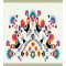 Housse de couette Coq multicolore 130x200 cm - miniature variant 1