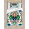 Housse de couette Coq multicolore 130x200 cm - miniature