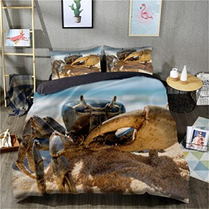 Housse de couette Crabe hui 135x200 cm 200x200 cm 220x240 cm