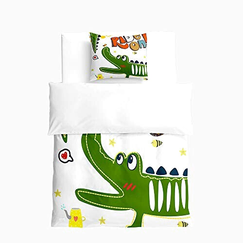 Housse de couette Crocodile heureux 100x135 cm variant 0 