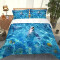 Housse de couette Dauphin bleu 220x240 cm - miniature
