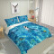Housse de couette Dauphin bleu 220x240 cm - miniature variant 2
