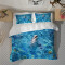 Housse de couette Dauphin bleu 220x240 cm - miniature variant 4