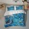 Housse de couette Dauphin bleu 200x200 cm - miniature variant 4
