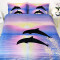 Housse de couette Dauphin 140x200 cm - miniature variant 1