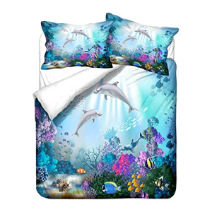 Housse de couette Dauphin style 140x200 cm