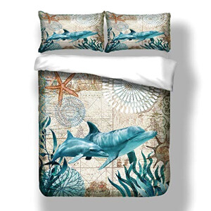 Housse de couette Dauphin 220x240 cm