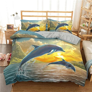 Housse de couette Dauphin s c 140x200 cm