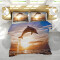 Housse de couette Dauphin 140x210 cm 220x240 cm - miniature variant 1