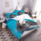 Housse de couette Dauphin couleur 140x200 cm 200x200 cm 220x240 cm 240x260 cm - miniature variant 1