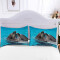 Housse de couette Dauphin couleur 140x200 cm 200x200 cm 220x240 cm 240x260 cm - miniature variant 2