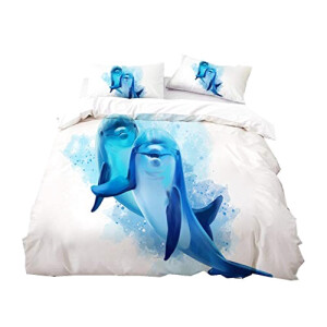 Housse de couette Dauphin 220x240 cm