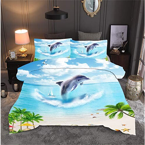 Housse de couette Dauphin 220x240 cm
