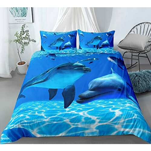 Housse de couette Dauphin fxxx- 200x200 cm