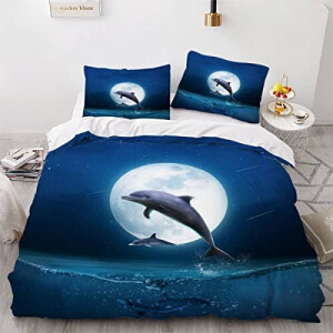 Housse de couette Dauphin couleur 140x200 cm