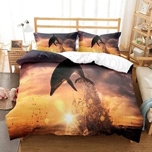 Housse de couette Dauphin 140x200 cm