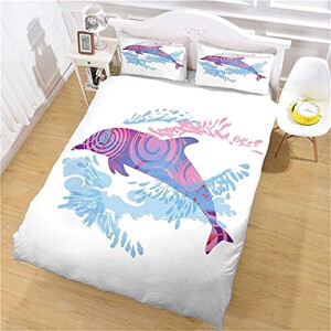 Housse de couette Dauphin 200x200 cm