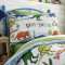 Housse de couette Dinosaure vert - miniature variant 2