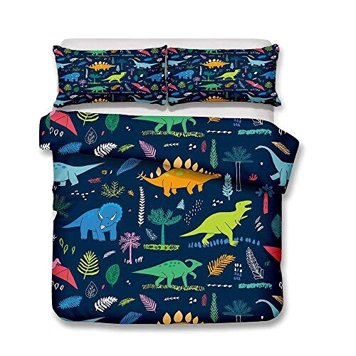 Housse de couette Dinosaure style # 140x200 cm 200x200 cm 220x240 cm