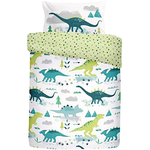 Housse de couette Dinosaure multicolore variant 2 