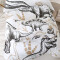 Housse de couette Dinosaure empreinte de 140x200 cm - miniature variant 2