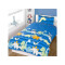 Housse de couette Dinosaure bleu 120x150 cm - miniature variant 1
