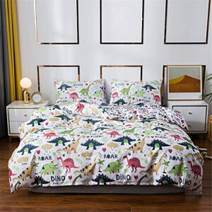 Housse de couette Dinosaure dessins animés 150x200 cm