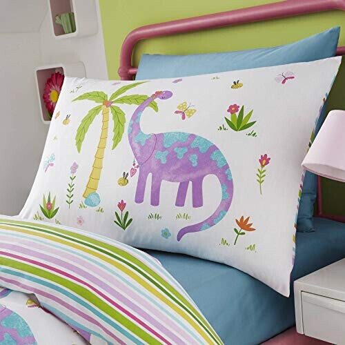 Housse de couette Dinosaure blanc variant 1 