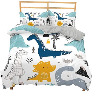 Housse de couette Dinosaure 90x190 cm