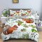 Housse de couette Écureuil pomme de pin 220x240 cm - miniature