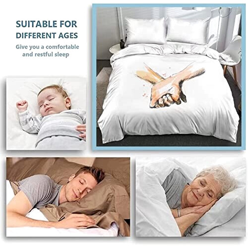 Housse de couette Écureuil sommeil profond bleu 200x200 cm variant 0 