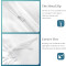 Housse de couette Écureuil sommeil profond bleu 200x200 cm - miniature variant 4