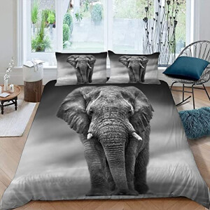 Housse de couette Éléphant couleur 200x200 cm