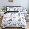 Housse de couette Escargot violet 90x190 cm - miniature