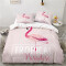 Housse de couette Flamant rose 220x240 cm - miniature