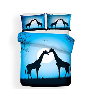 Housse de couette Girafe style 220x240 cm