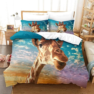 Housse de couette Girafe style- 200x200 cm