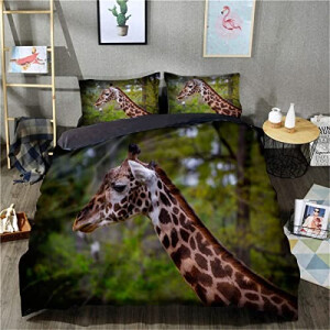Housse de couette Girafe hui 135x200 cm 200x200 cm 220x240 cm