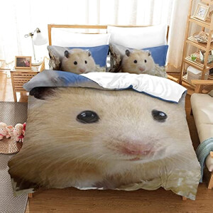 Housse de couette Hamster style- 135x200 cm