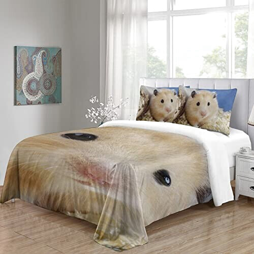Housse de couette Hamster style- 135x200 cm variant 1 