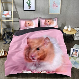 Housse de couette Hamster hui 135x200 cm 200x200 cm 220x240 cm