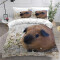 Housse de couette Hamster couleur 240x260 cm - miniature
