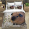 Housse de couette Hamster couleur 240x260 cm - miniature variant 1