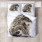 Housse de couette Hérisson beige 220x240 cm - miniature variant 1