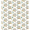 Housse de couette Hérisson multicolore vert sauge 130x200 cm - miniature variant 1