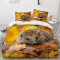 Housse de couette Hérisson couleur 140x200 cm - miniature variant 2