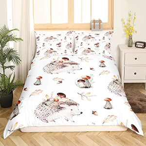 Housse de couette Hérisson multicolore 140x200 cm 200x200 cm 220x240 cm 240x260 cm