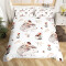 Housse de couette Hérisson multicolore 140x200 cm 200x200 cm 220x240 cm 240x260 cm - miniature variant 2