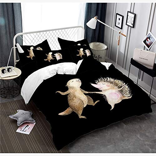 Housse de couette Hérisson multicolore